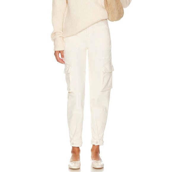 NWT$328 MOTHER Curbside Cargo Flood High-Rise Tapered Jeans 30 (8-10) - Picture 2 of 16